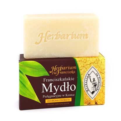 Obrazek Franciszkańskie Mydło pielęgnacyjne w KOSTCE 85 g