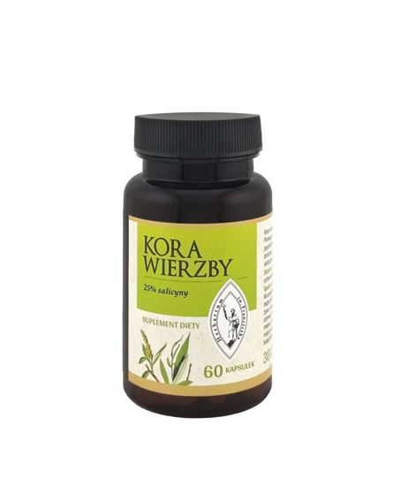 Obrazek KORA WIERZBY BIAŁEJ (Salicis cortex) 60 kaps.