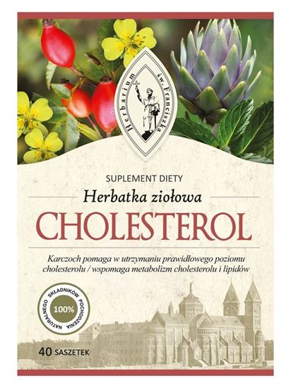 Obrazek Herbatka Ziołowa CHOLESTEROL 40x3 g
