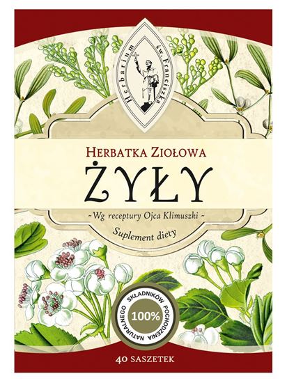 Obrazek Herbatka Ziołowa ŻYŁY 40x3 g