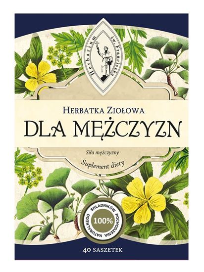 Obrazek Herbatka ziołowa DLA MĘŻCZYZN