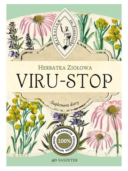 Obrazek Herbatka Ziołowa VIRU-STOP 40x3 g
