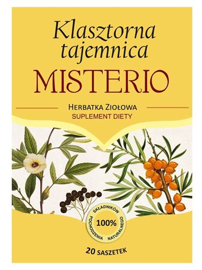 Obrazek Herbatka KLASZTORNA TAJEMNICA MISTERIO