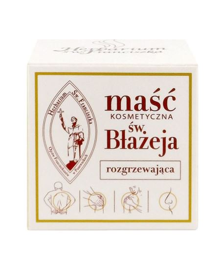 Obrazek Maść kosmetyczna św. Błażeja - rozgrzewająca