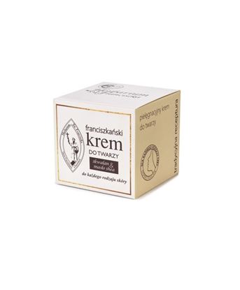 Obrazek Franciszkański Krem do twarzy skwalan & masło shea 50 g