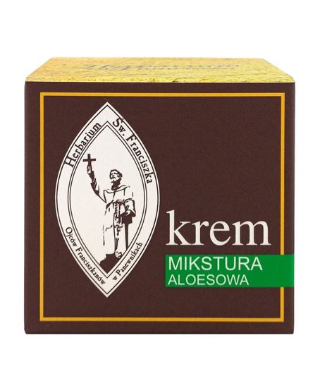 Obrazek Krem MIKSTURA ALOESOWA - 75% Aloe Barbadensis