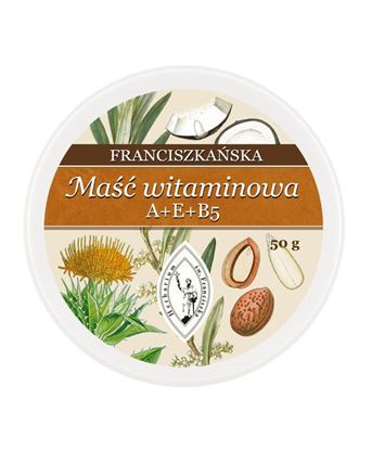 Obrazek Franciszkańska Maść Witaminowa A+E+B5 50 g