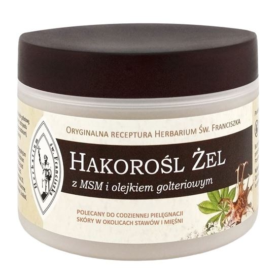 Obrazek Franciszkański ŻEL HAKOROŚL Z MSM i OLEJKIEM GOLTERIOWYM 250ml